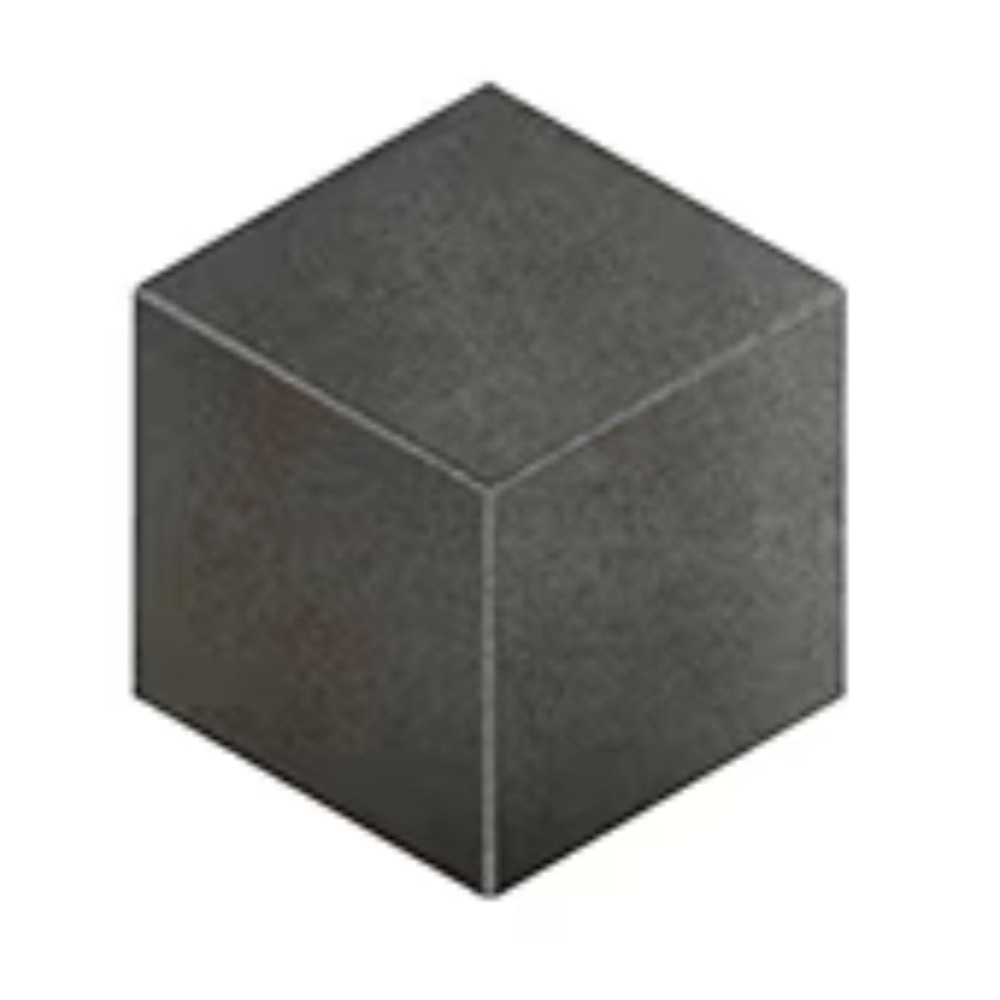 Emergent Iron 3D Cube 12x22 Light Polished Porcelain Tile