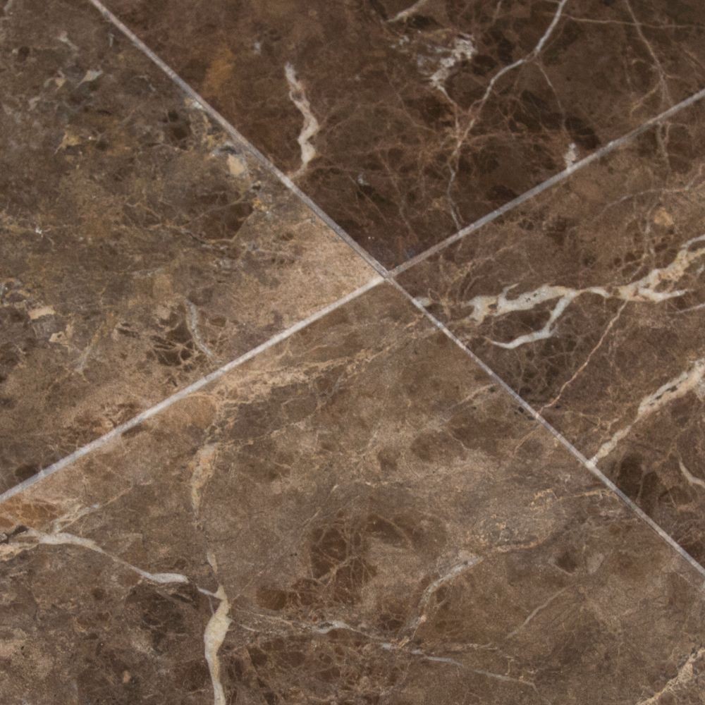 Emperador Dark 12X12 Polished