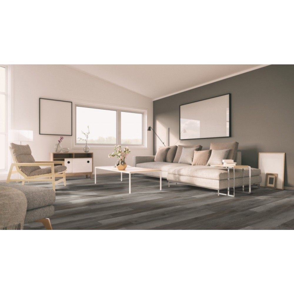 Glenridge Woodrift Gray 6x48 Glossy Wood LVT