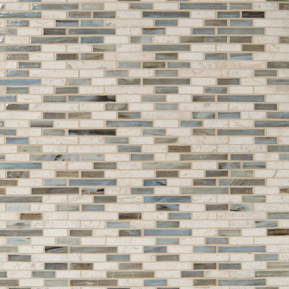 Kaledo Blend Interlocking 6mm Pattern Backsplash Tile - Tilesbay.com