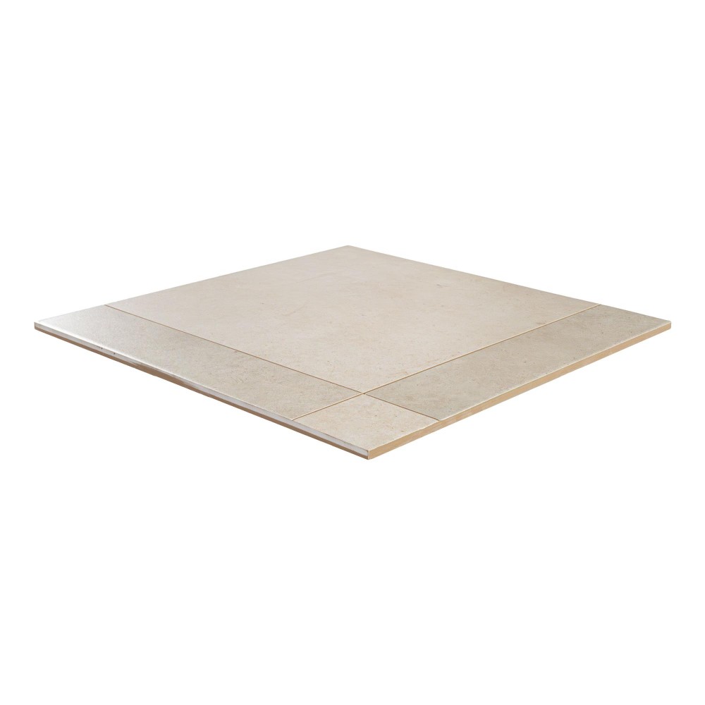 Latte Blocchi 17x17 Matte Porcelain Floor and Wall Tile