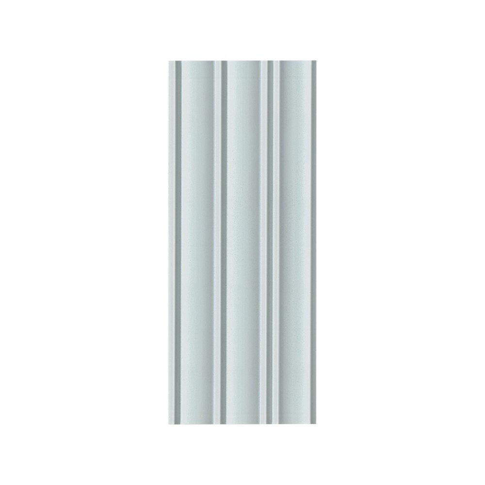Folk Sky 7x16 Satin Porcelain Fluted Wall Tile