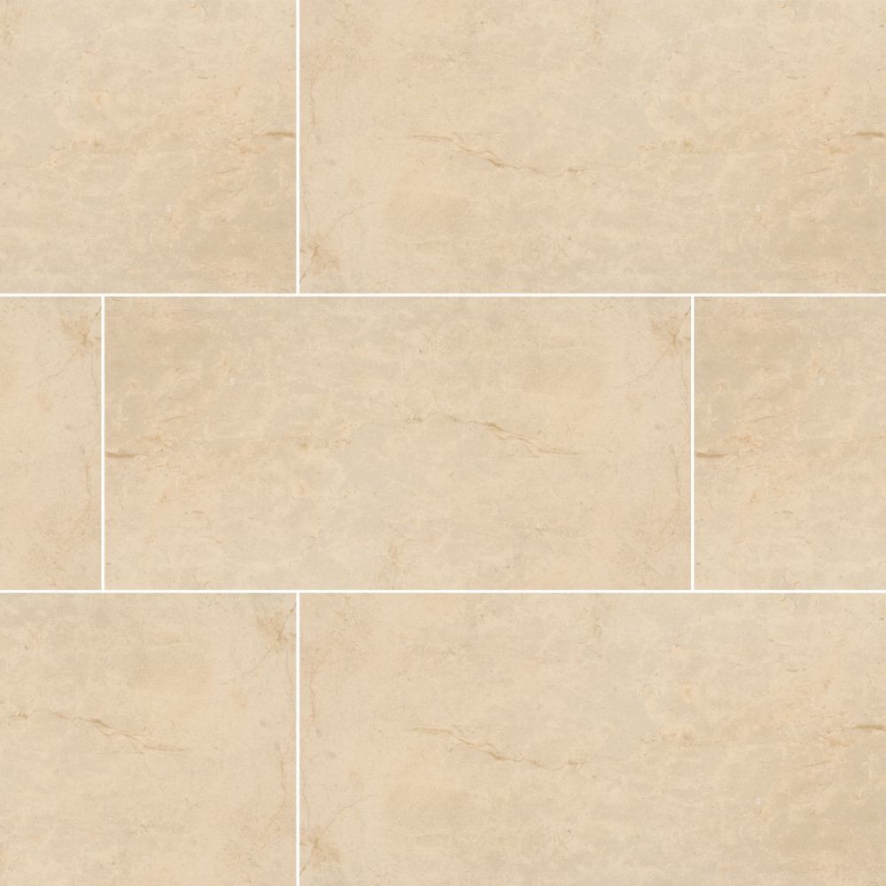 Pietra Ivory 16X32 Polished Porcelain Tile