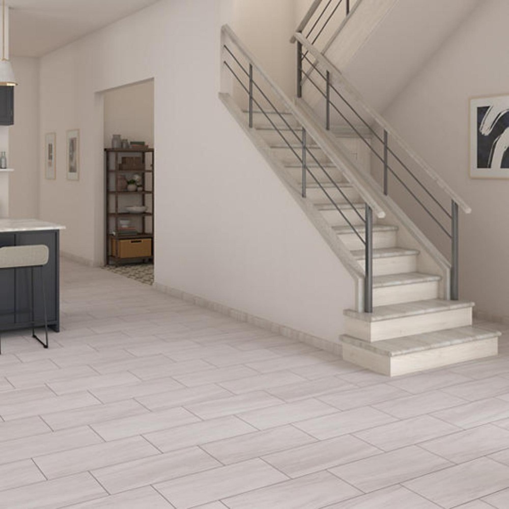 Platinum Calacatta Sky 12X24 Matte Porcelain Tile