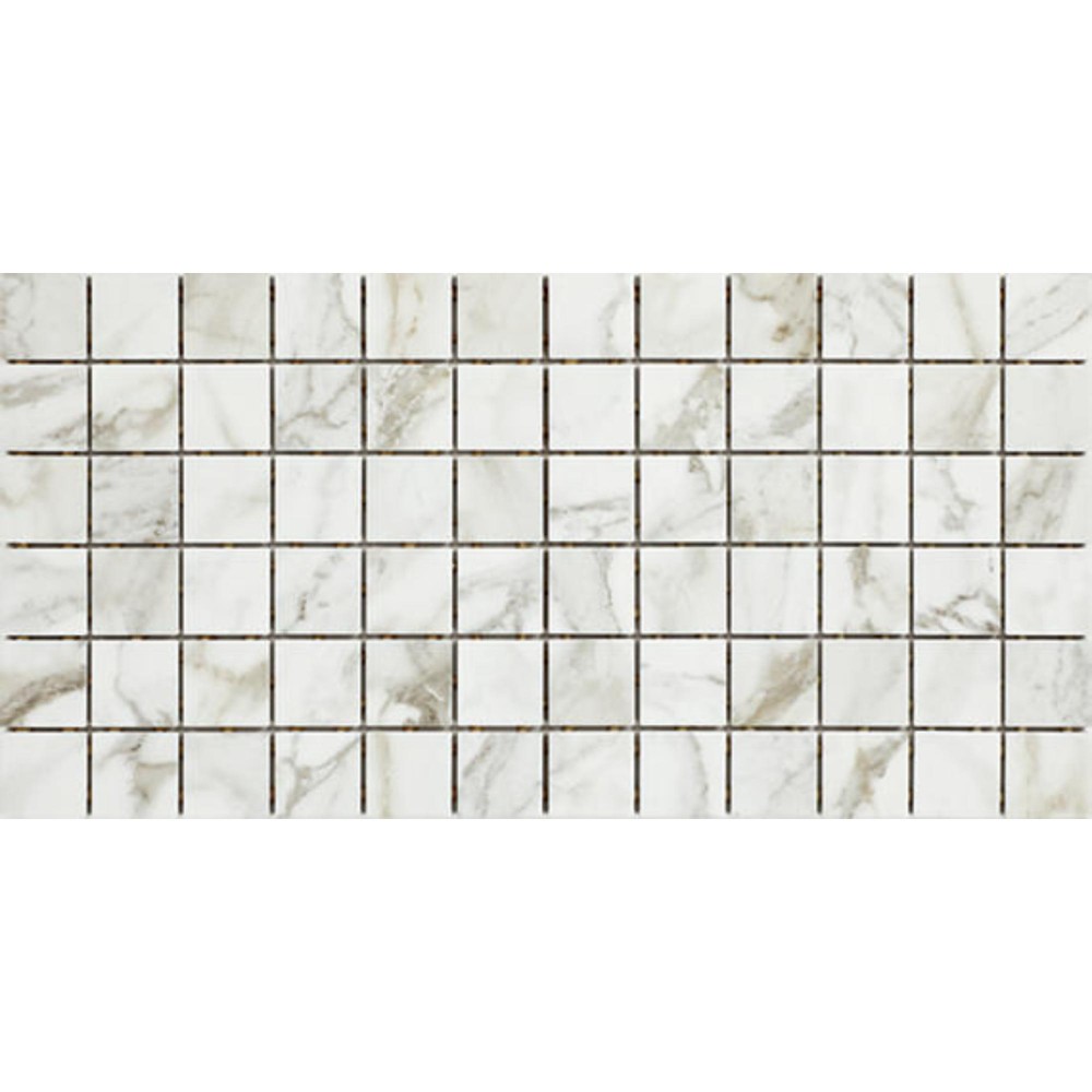 Platinum Magnolia 2X2 Straight Joint Matte Porcelain Mosaic Tile