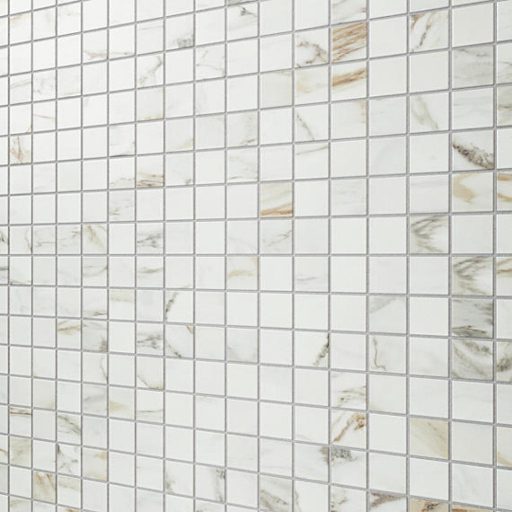 Platinum Magnolia 2X2 Straight Joint Matte Porcelain Mosaic Tile