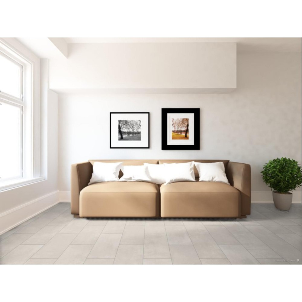 Platinum White 12X24 Matte Porcelain Tile