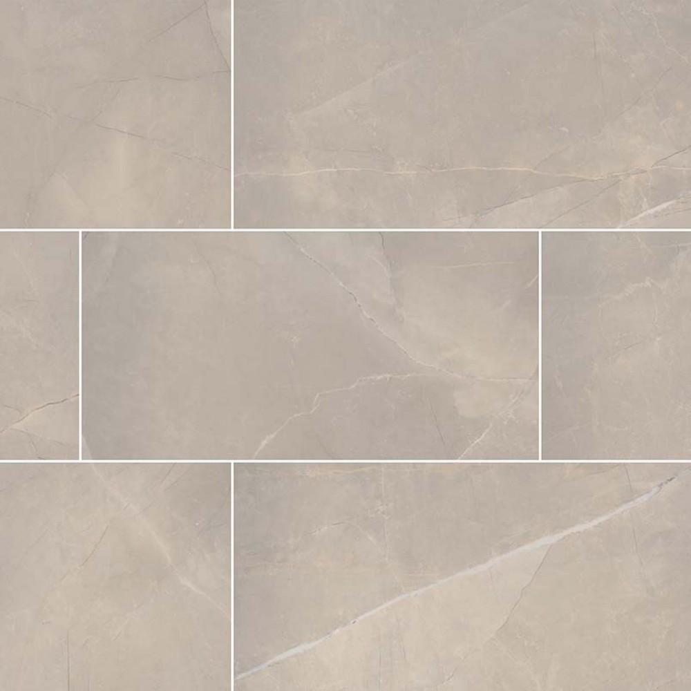 Sande Cream 3X18 Polished Bullnose Porcelain Tile