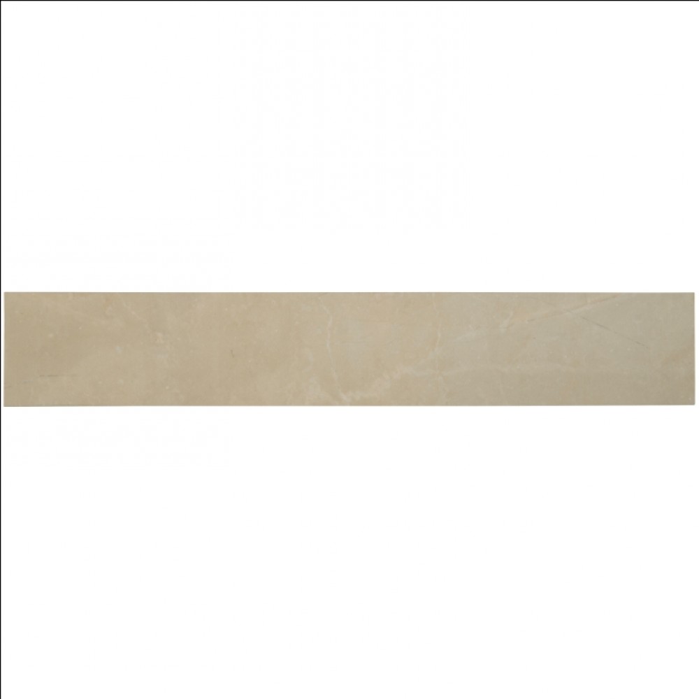 Sande Cream 3X18 Polished Bullnose Porcelain Tile