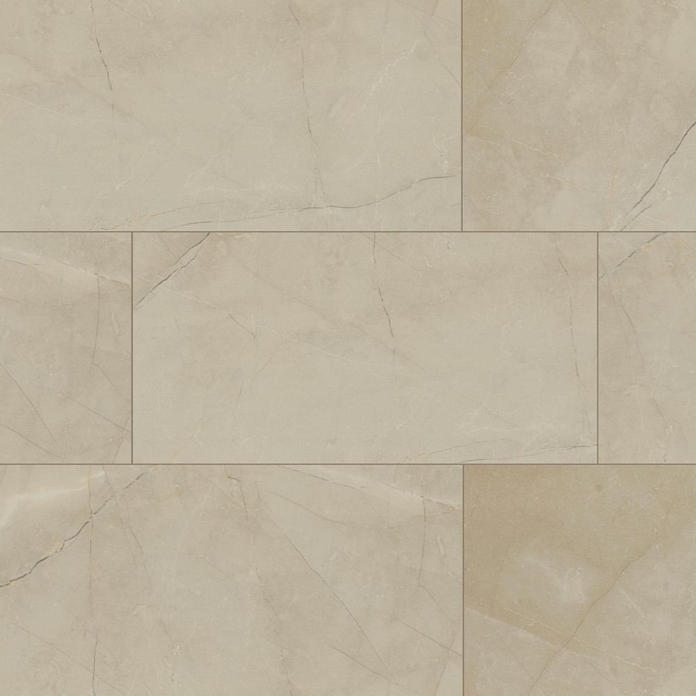 Sande Cream 48x48 Polished Porcelain Floor and Wall Tile