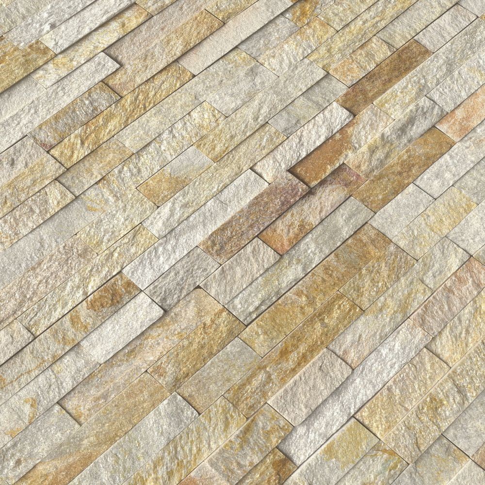 Sparkling Autumn 6x24 Split Face Ledger Panel