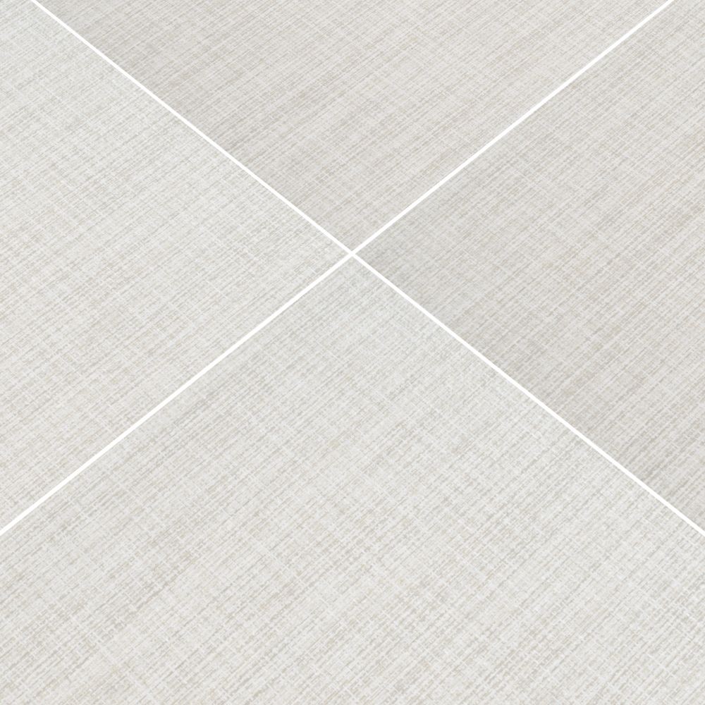 Tektile Lineart Ivory 12X24 Matte Porcelain Tile