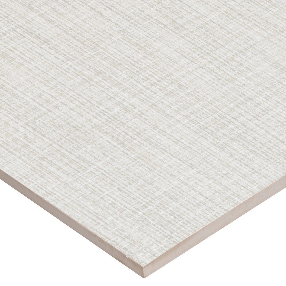 Tektile Lineart Ivory 12X24 Matte Porcelain Tile