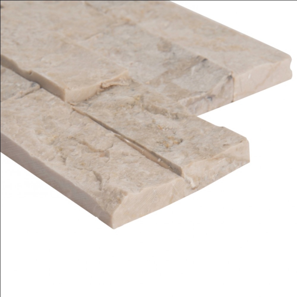 Tiara Beige 6X12X6 Split Face Corner Ledger Panel
