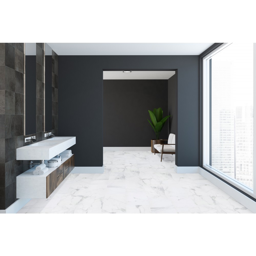 Trecento Calacatta Legend 12X24 Luxury Vinyl Tile-2