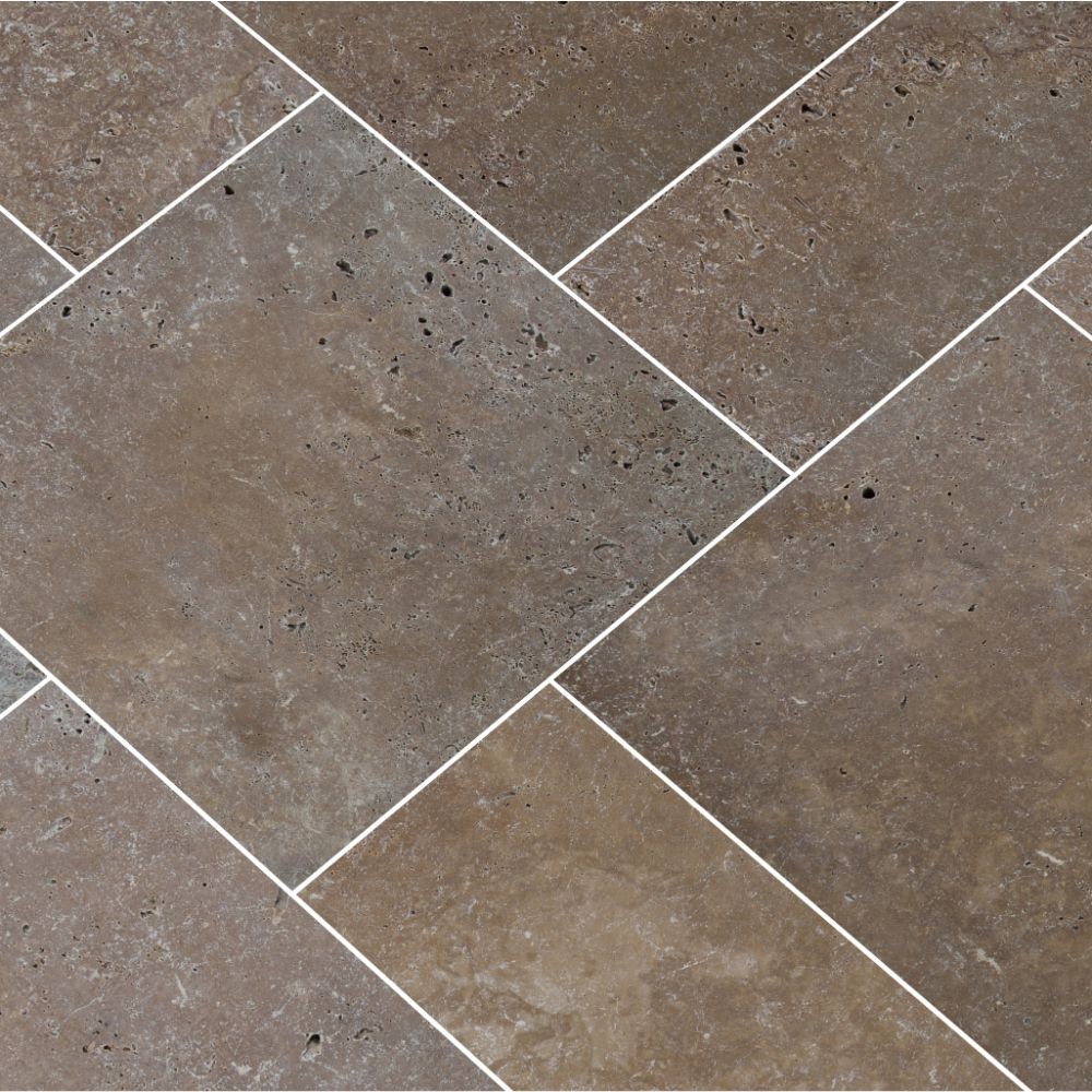 Tuscany Chocolade 8X16 Honed Unfilled Tumbled Paver