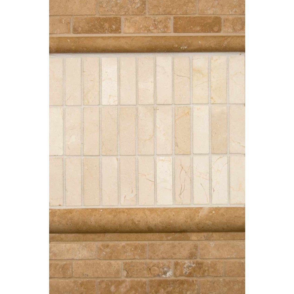 Tuscany Walnut Brick 12X12 Tumbled