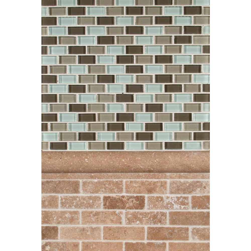 Tuscany Walnut Brick 12X12 Tumbled