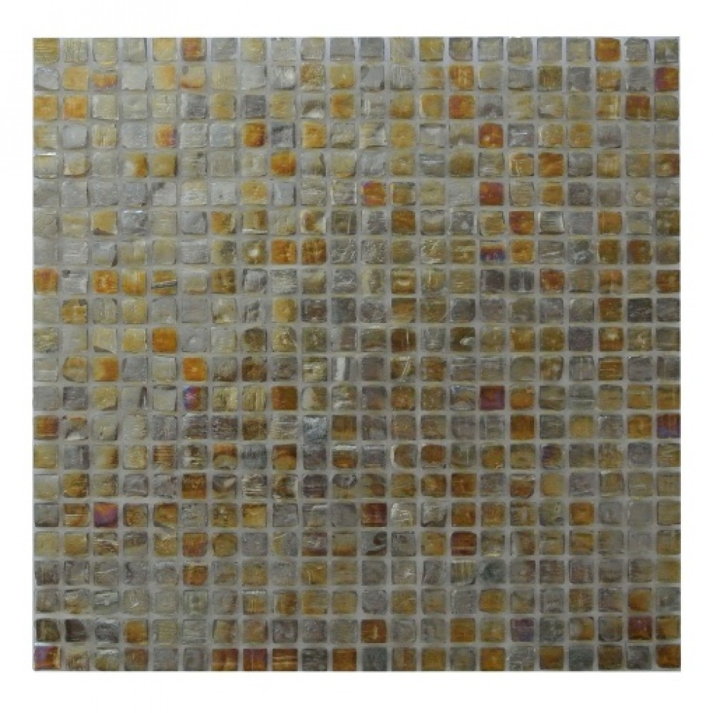 Ecologic Collection 3/8x3/8 Glazed Glass Rumi Mosaic Tile - Tilesbay.com