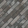 Capella Charcoal 2X10 Brick Pattern Matte Porcelain Tile
