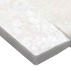 Cosmic White Rockmount 6X24 Split Face Ledger Panel