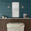 Artcrafted  Tide Straight Joint 1X6 Glossy Mosaic Tile