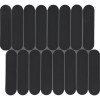 Artefino Element Charcoal Capsule 1-1/2X6 Matte Mosaic Tile