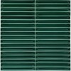 Artefino Vintage Jade Pyramid 1/2X6 Glossy Mosaic Tile