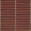 Artefino Vintage Saffron Pyramid 1/2X6 Glossy Mosaic Tile