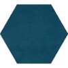 Beehive Medley Blue 8.5x10 Hexagon Matte Porcelain Tile