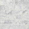 Carrara White 4X12 Polished Subway Marble Tile