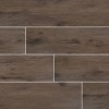 Celeste Nutmeg 8X40 Black Matte Wood Look Ceramic Tile