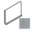 Cohesion Grey 6X12 Cove Base Matte Floor Tile Trim