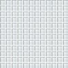 Color Wave Feather White 1X1 Glass Mosaic Tile