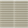 Color Wave Silver Mink 1X6 Glass Mosaic Tile