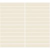 Color Wheel Biscuit 1X6 Glossy Straight Joint Mosaic Tile
