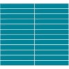 Color Wheel Ocean Blue 2X2 Straight Joint Glossy Mosaic Tile