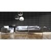 Color Wheel Retro Black Chevron 2X3 Matte Mosaic Tile 