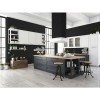 Color Wheel Retro Black Harlequin 2X3 Matte Mosaic Tile 