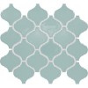 Color Wheel Retro Spa Arabesque 3X3 Glossy Mosaic Tile 