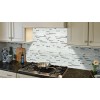 Cristallo Interlocking Pattern Glass Mosaic