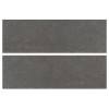 Dimensions Graphite 4X12 Matte Bullnose