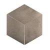 Emergent Pewter 3D Cube 12x22 Light Polished Porcelain Tile