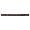 Emperador Dark Pencil 3/4X3/4X12 Honed
