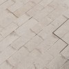 Mayra White 6X24 Split Face Ledger Panel