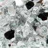 Glacial Silver 1.27 CM 20 LBS Crystal Reflective Fireglass