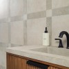 Latte Blocchi 17x17 Matte Porcelain Floor and Wall Tile