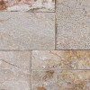 XL Golden White 9X24 Split Face Quartzite Ledger Panel