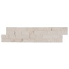 Mayra White 6X24 Split Face Ledger Panel