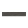 Metro Gris 3X18 Matte Rectified Porcelain Bullnose Wall Tile
